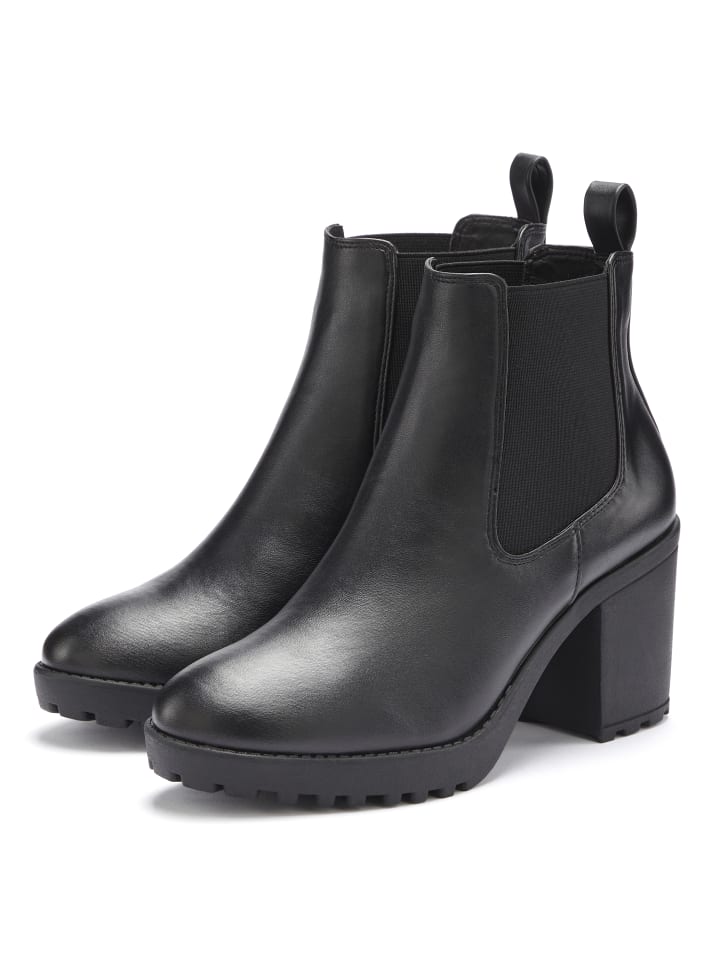 Chelseaboots in schwarz