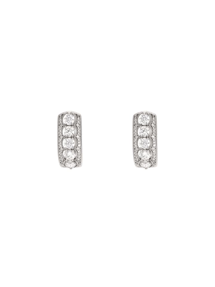 Women Earrings in ROSE_GOLD_WHITE