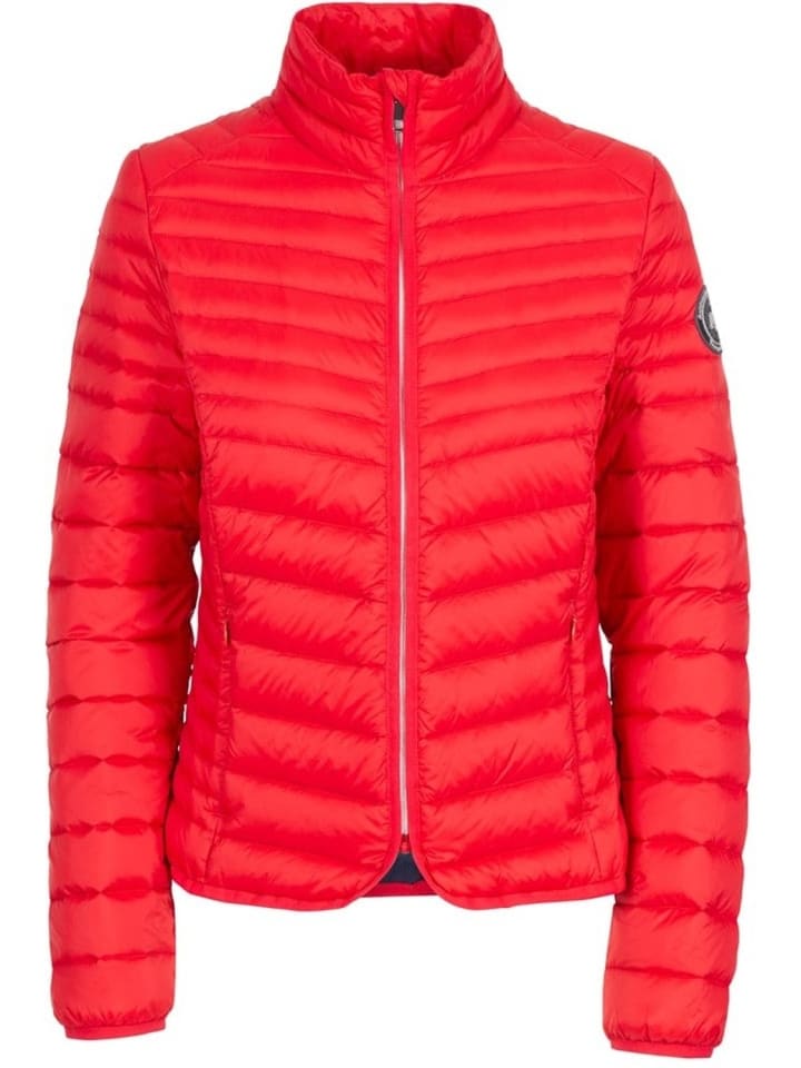 Steppjacke in Rot
