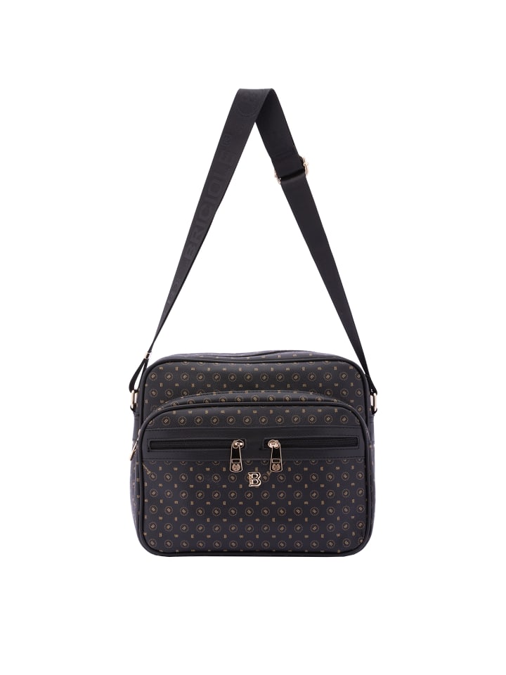 Umhängetasche in BLACK AND BLACK