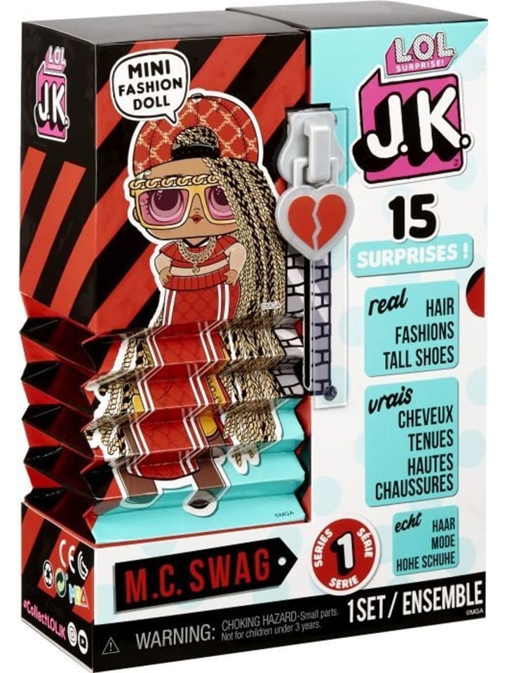 L.O.L. Surprise J.K. Doll- M.C. Swag in Mehrfarbig ab 5 Jahre