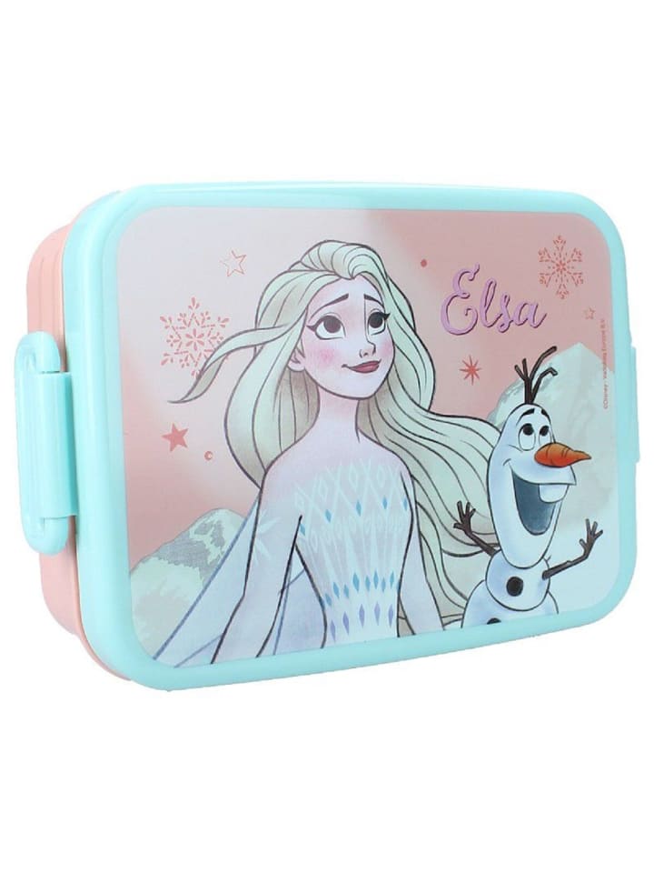 Die Eiskönigin Frozen Lunchbox für zauberhafte Schulpausen in Rosa