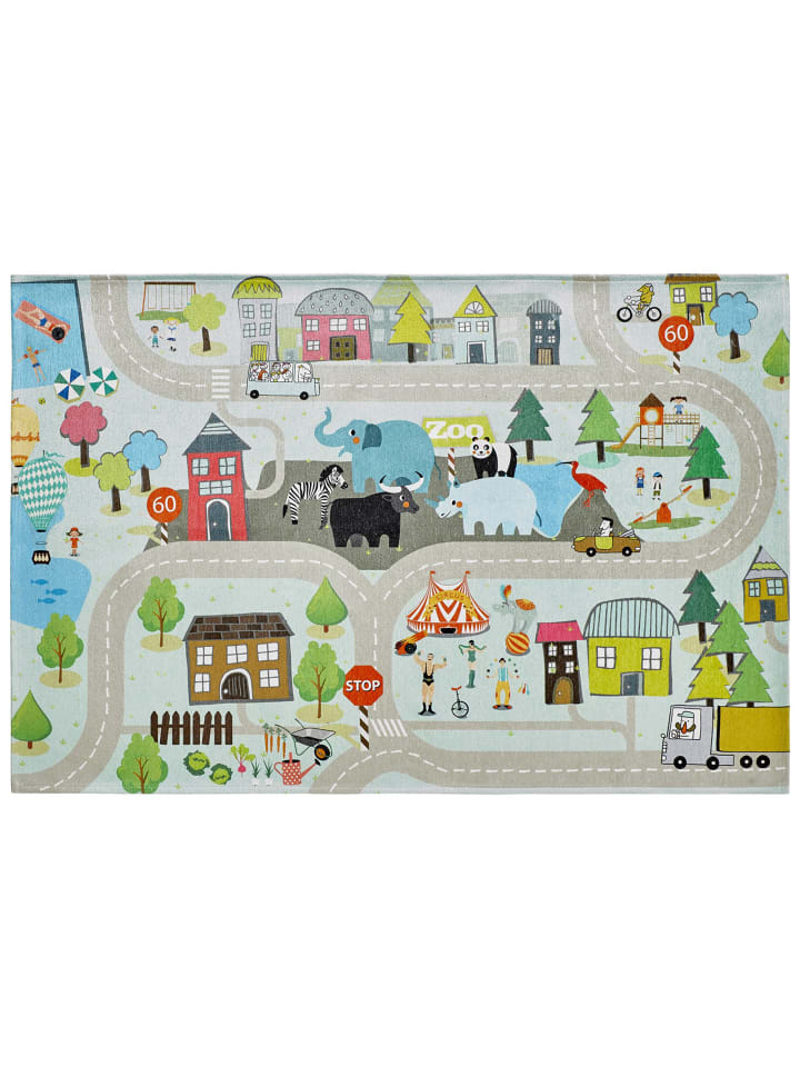 Wohnzimmer Teppich – Kinderteppich Sympathy Kids 241 in multi - rechteckig