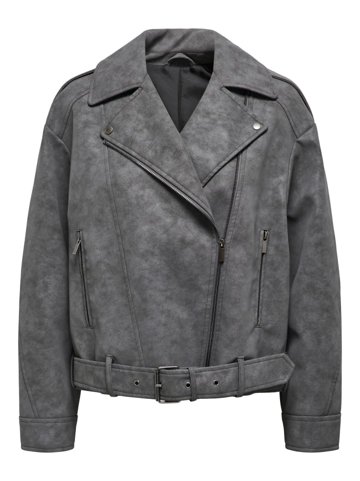 Kunstlederjacke in Magnet
