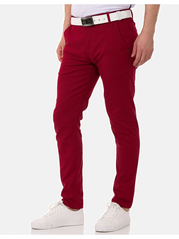 Hose in BURGUNDY