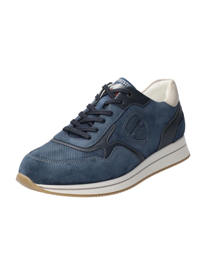 Klassische Schnürschuhe in Blau