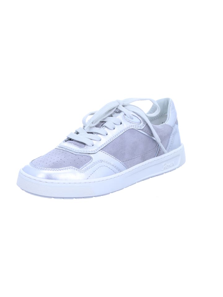 Sneaker Low in metall