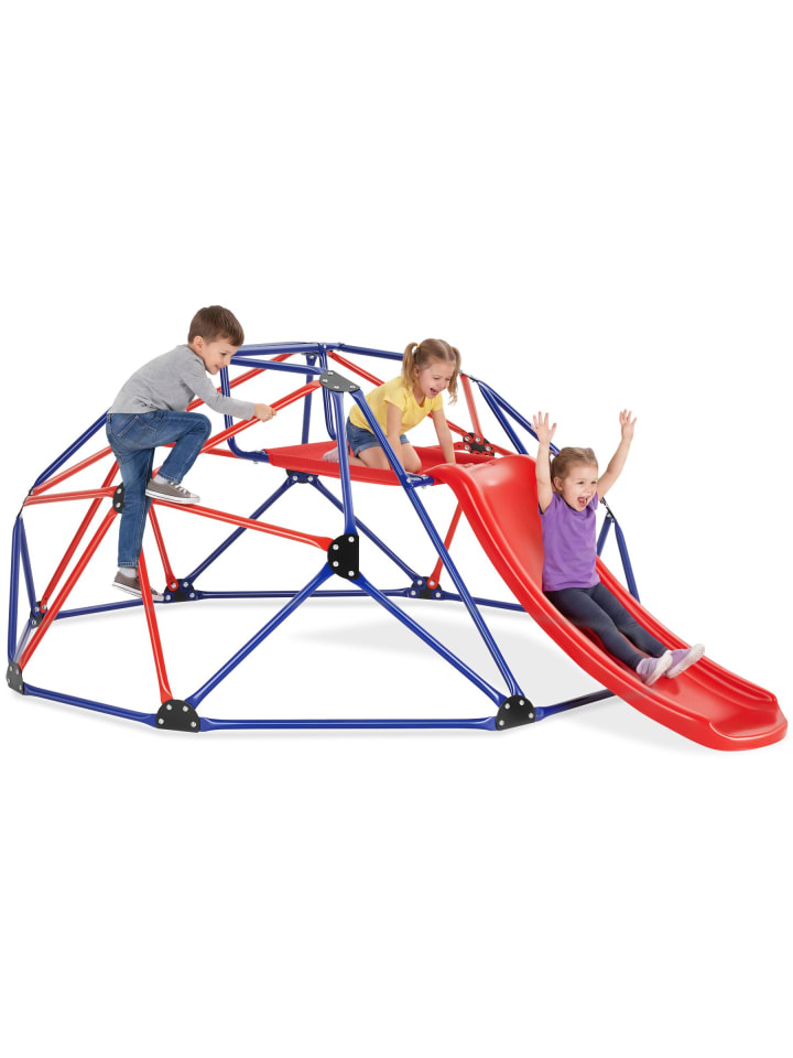 Spielgerüst mit Rutsche, inklusive 4 Heringe, 185 x 243 x 90 cm