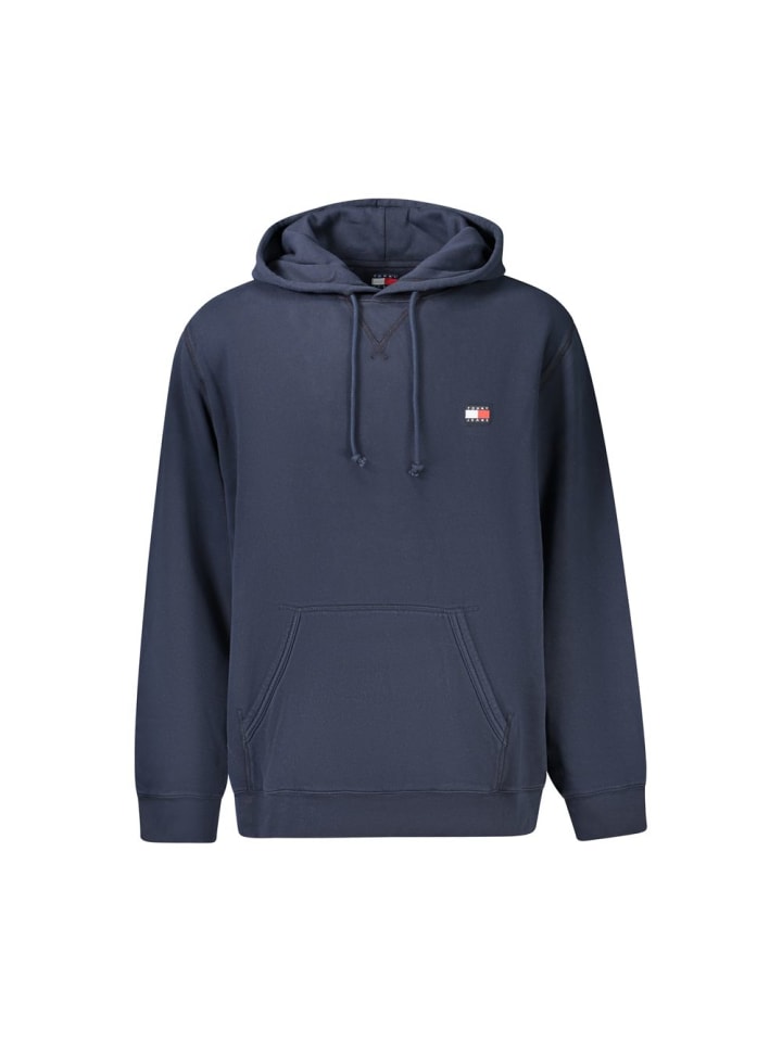 Blau Baumwolle Herren Sweatshirt
