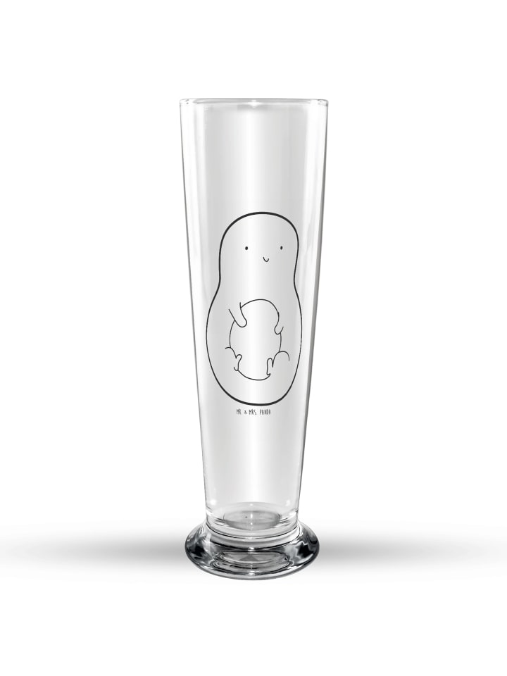 Willibecher Avocado Kern ohne Spruch in Transparent