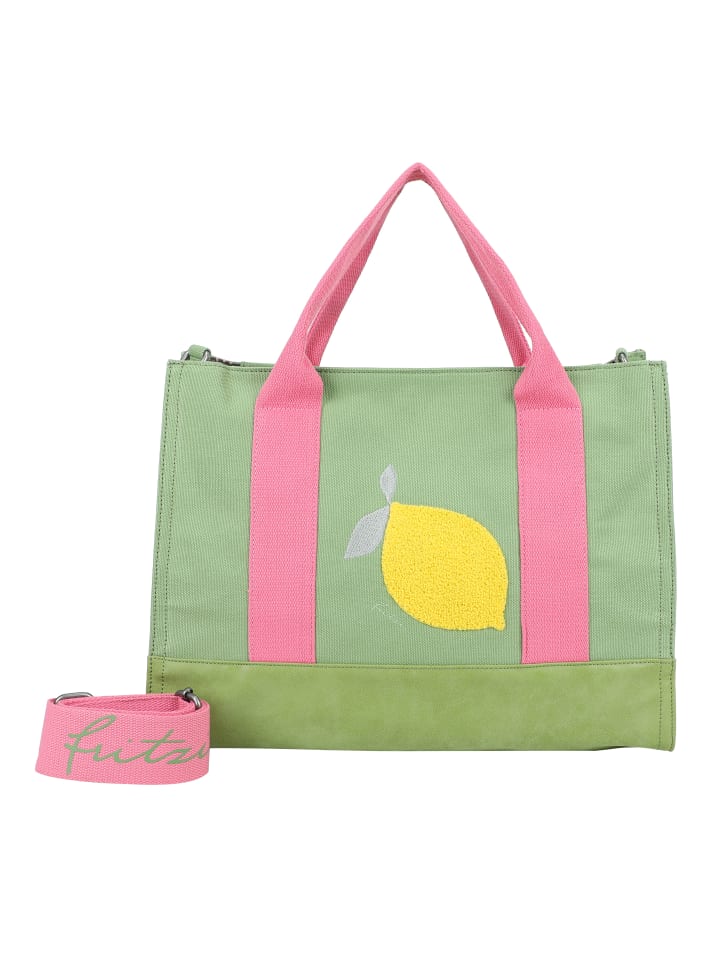 Shopper Tote Bag Limited Squeezy Lemon in Squeezy Lemon