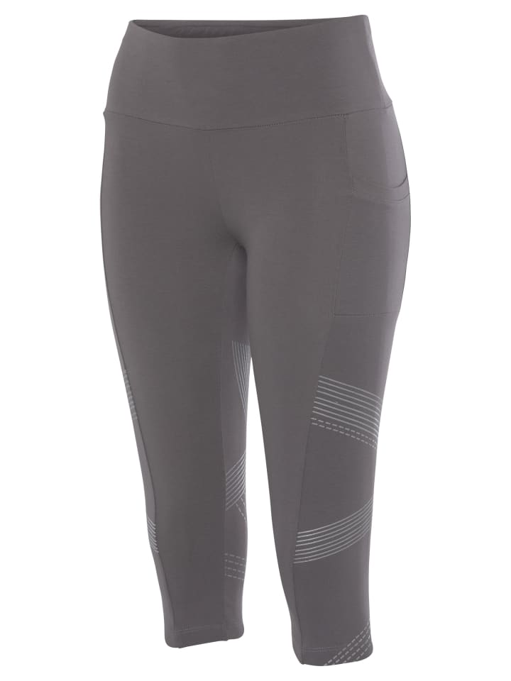 LASCANA ACTIVE Caprileggings in taupe günstig kaufen | limango