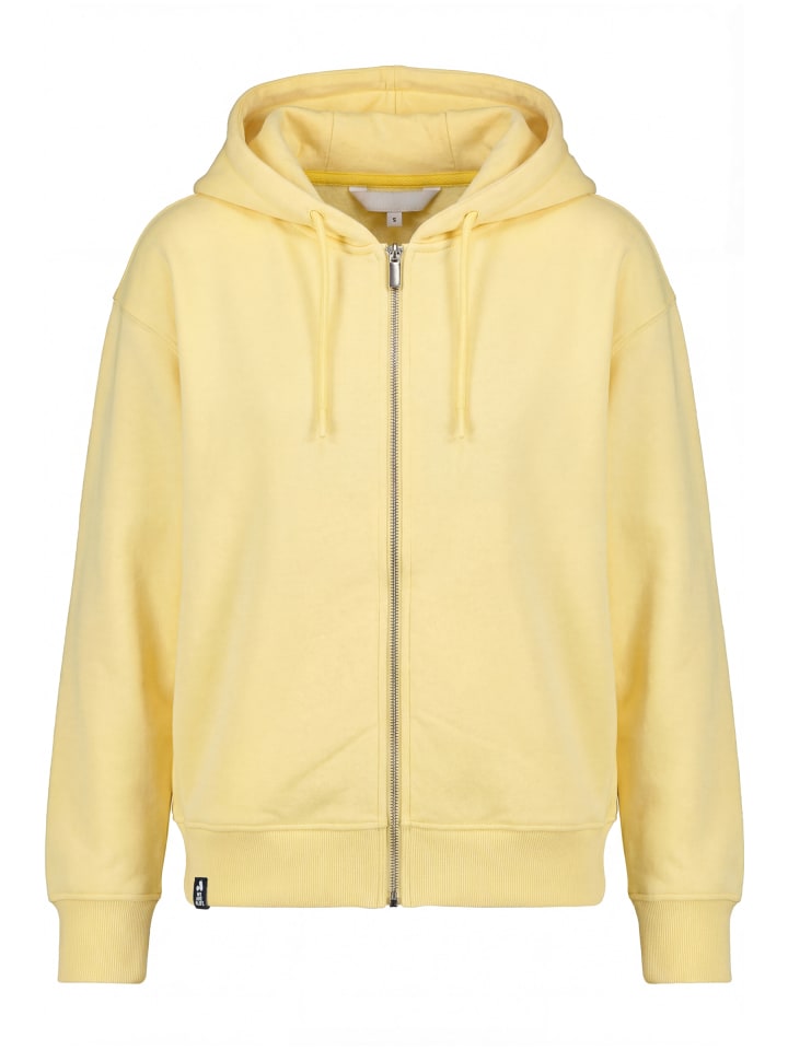 Sweatjacke LivAK P in celestial yellow