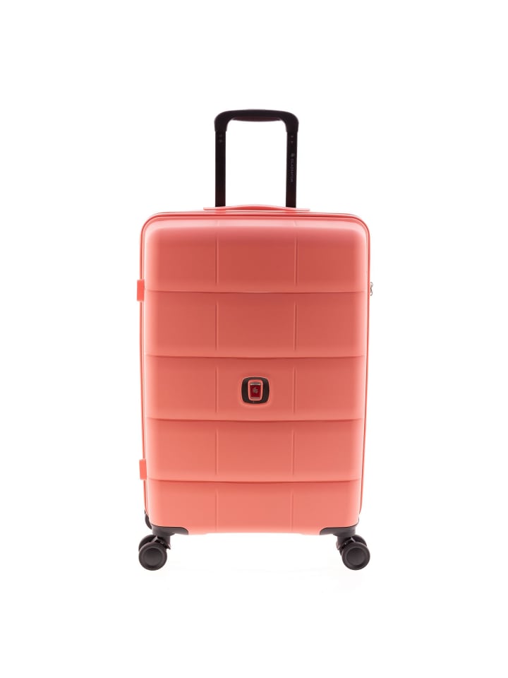 2700 4 Rollen Trolley 64 cm peach pink