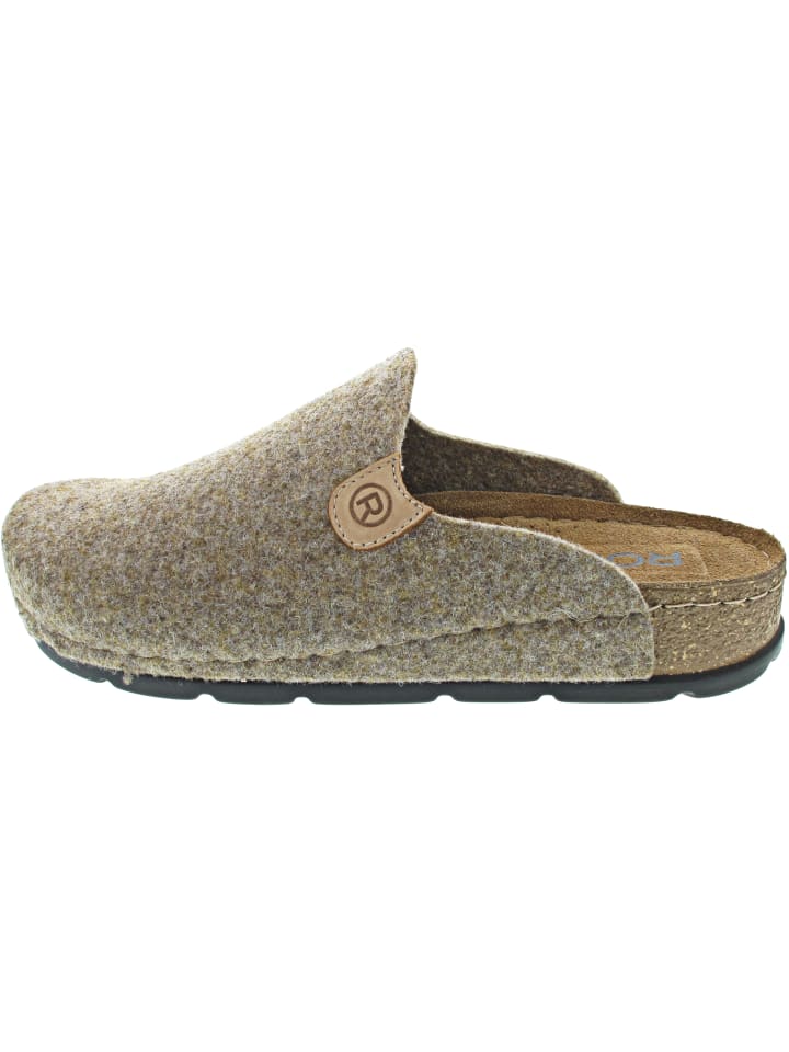 Hausschuh Beige