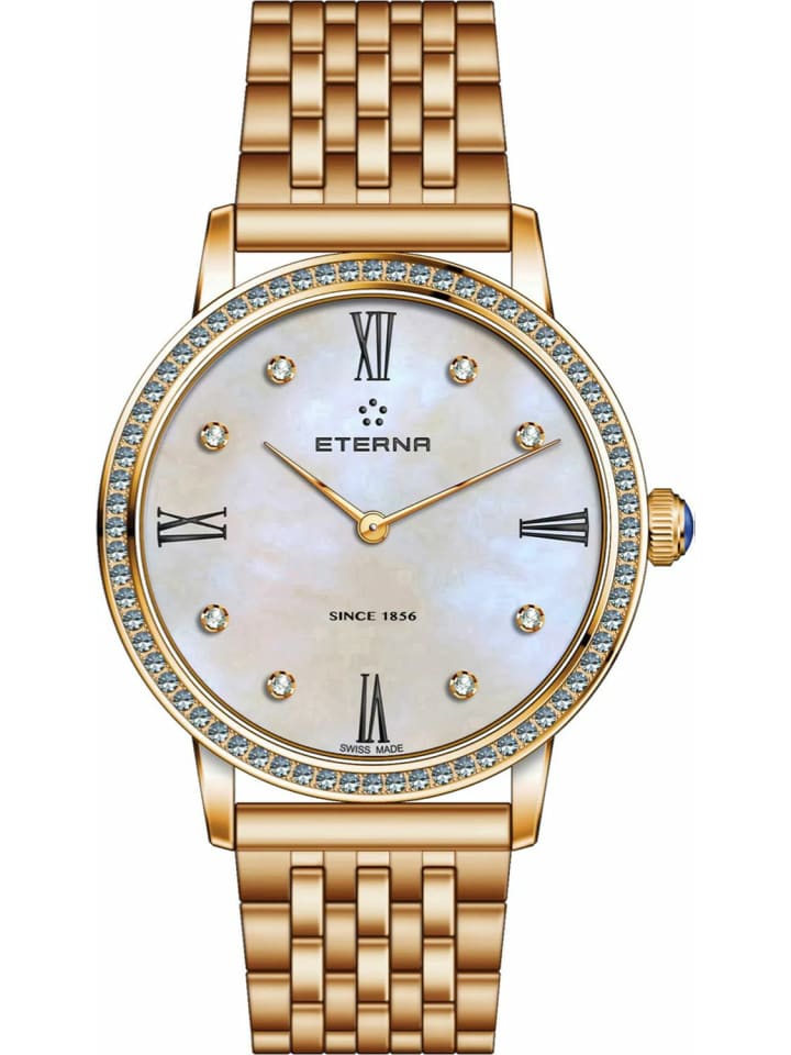 Quarzuhr für Damen in gold