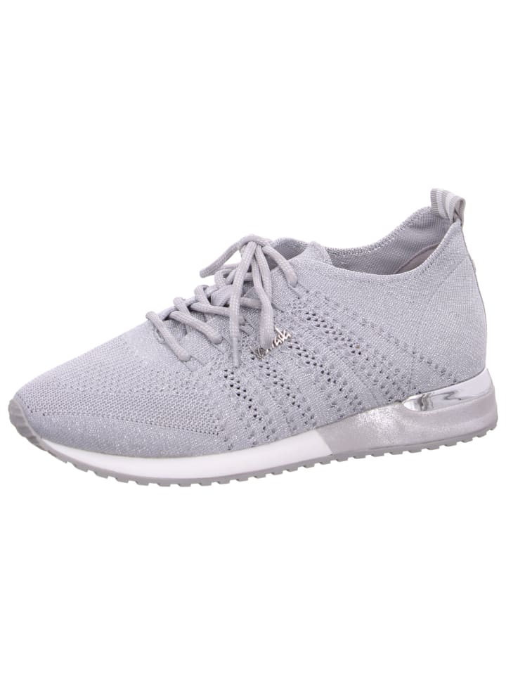 Sneaker in Silber