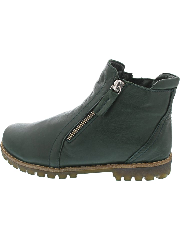Stiefelette Grün