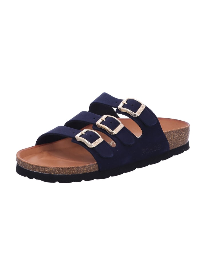 Pantolette Alba in BLAU