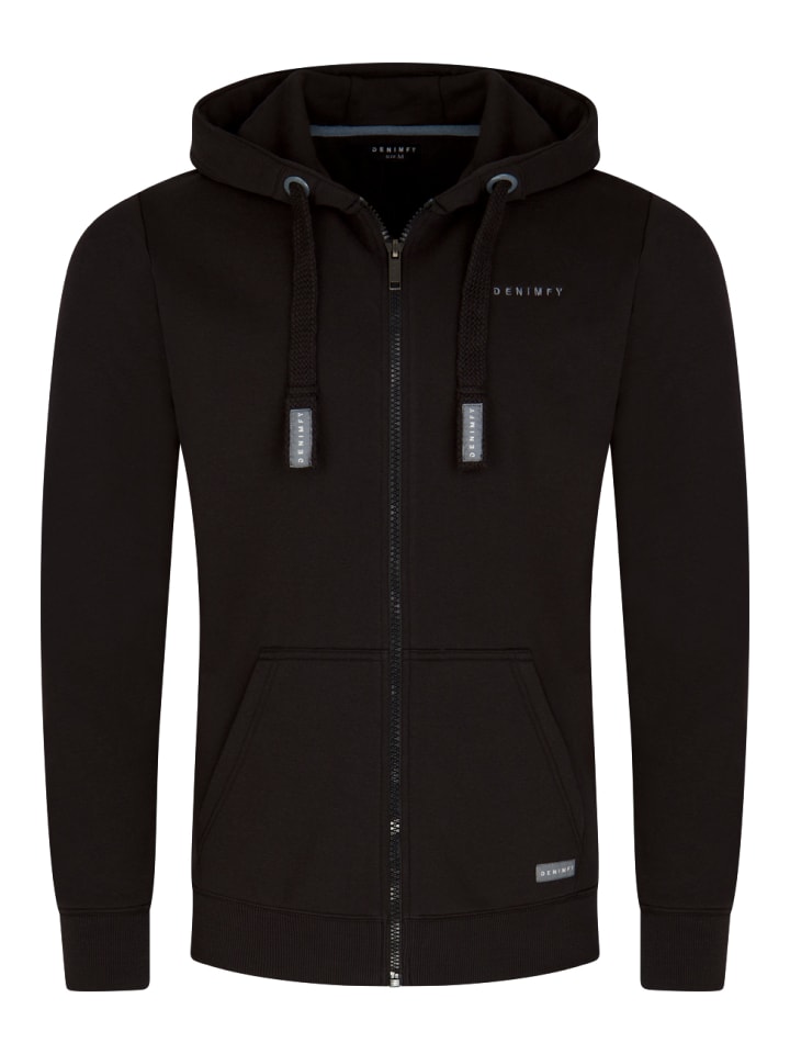 Sweatjacke DFLeo in Schwarz