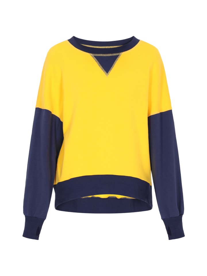 Women Sweatshirt in Yellow