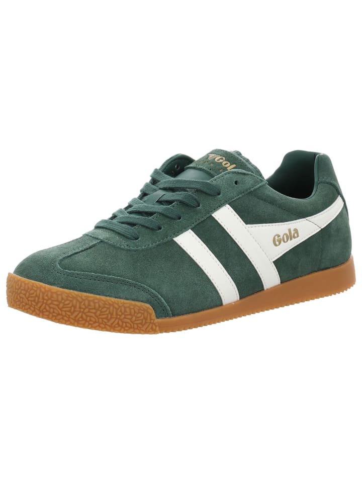 Klassischer Schnürschuh in grün