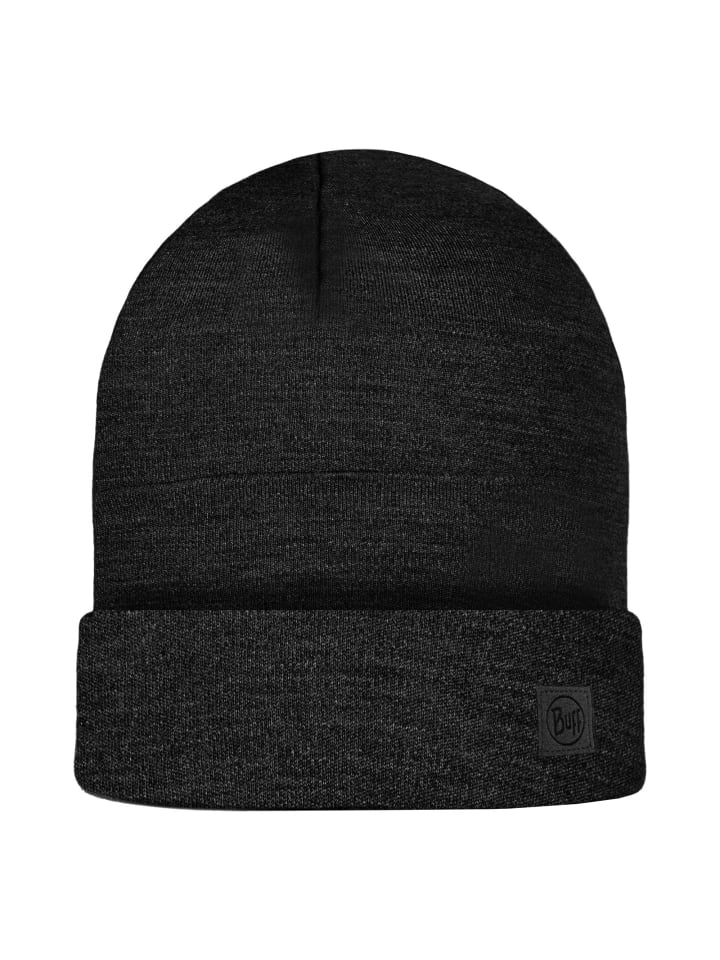 Merino Heavyweight Beanie in Dunkelgrau