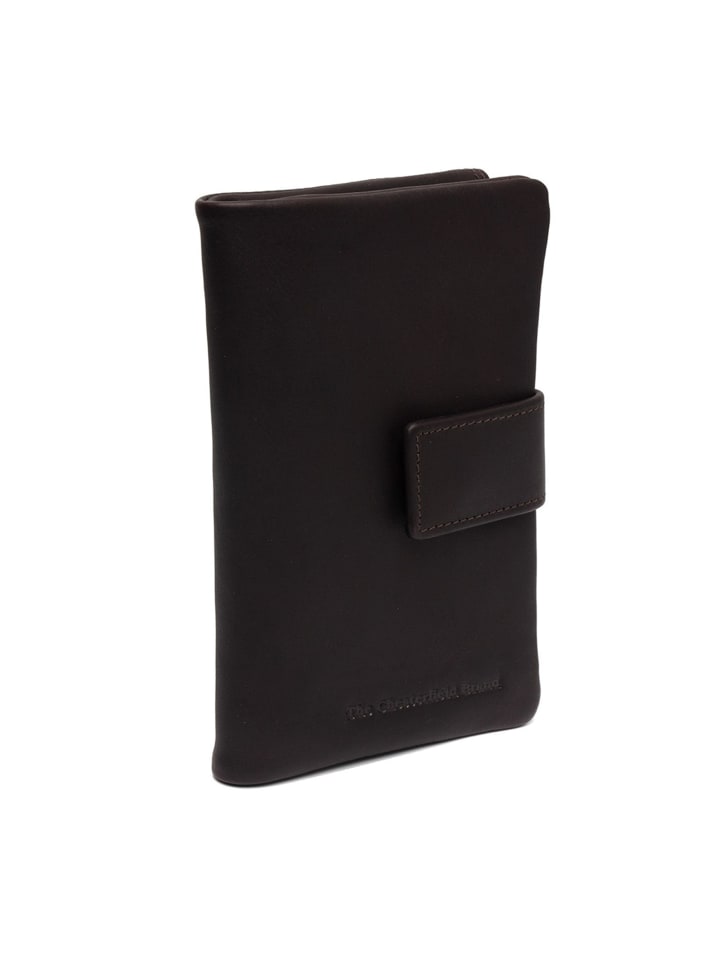 Landau Geldbörse RFID Schutz Leder 9.5 cm brown