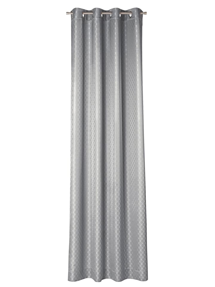 JOOP! ALLOVER Fertigvorhang 140x250 cm, Silber
