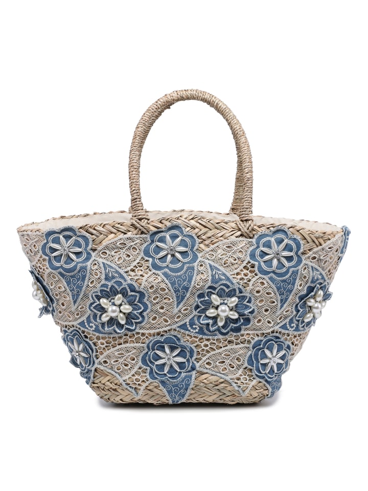 Shopper Tasche in BLU JEANS