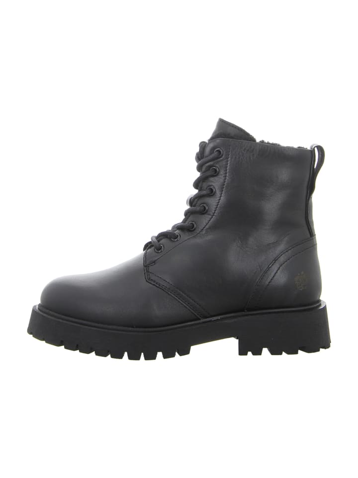 Schnürboots in Schwarz
