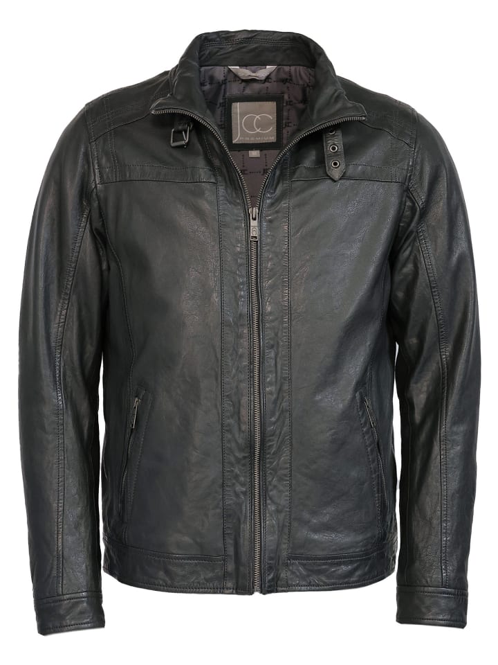 Lederjacke 3102240 in graphite grey