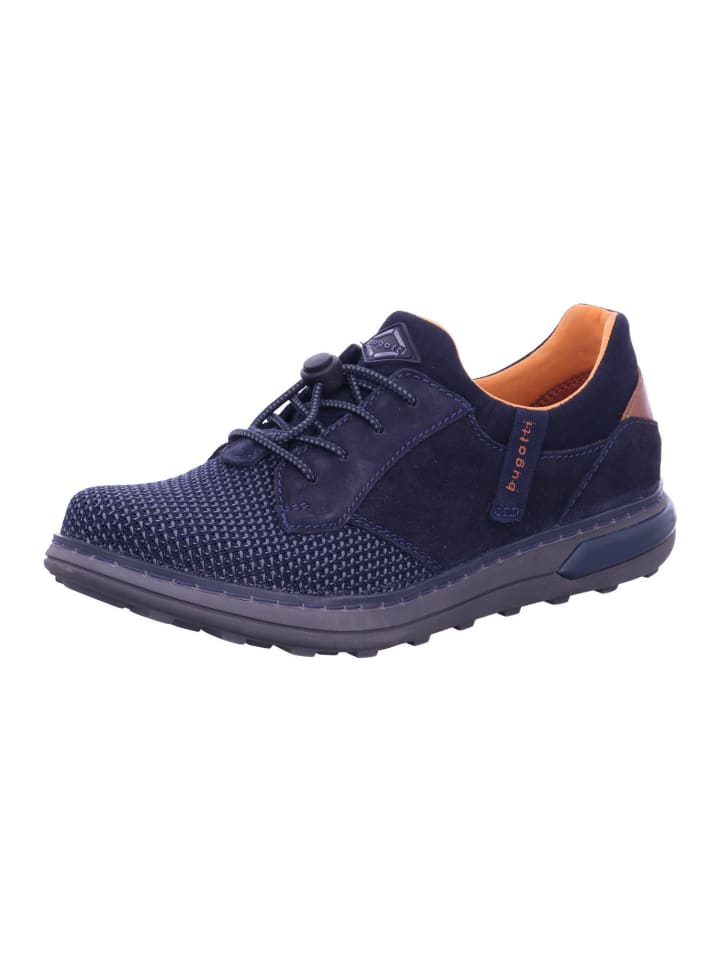 Schnürschuhe in dark blue / dark blue