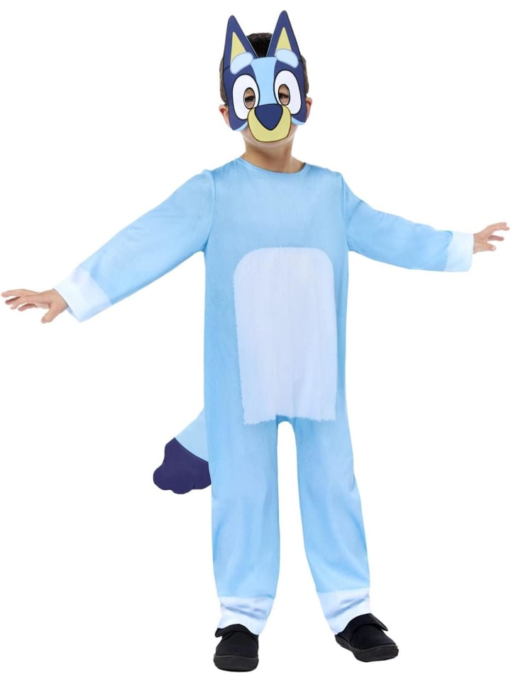 Kinder Kostüm Bluey Gr. 98 Alter: 2-3 Jahre Fasching