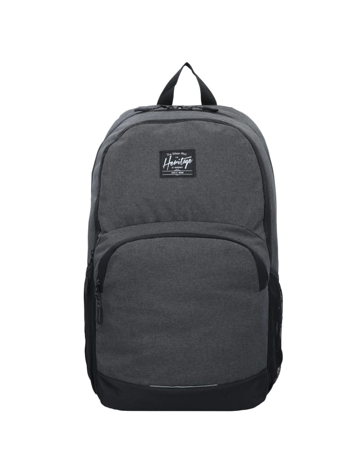 Daypack 47 cm Laptopfach sz-grau