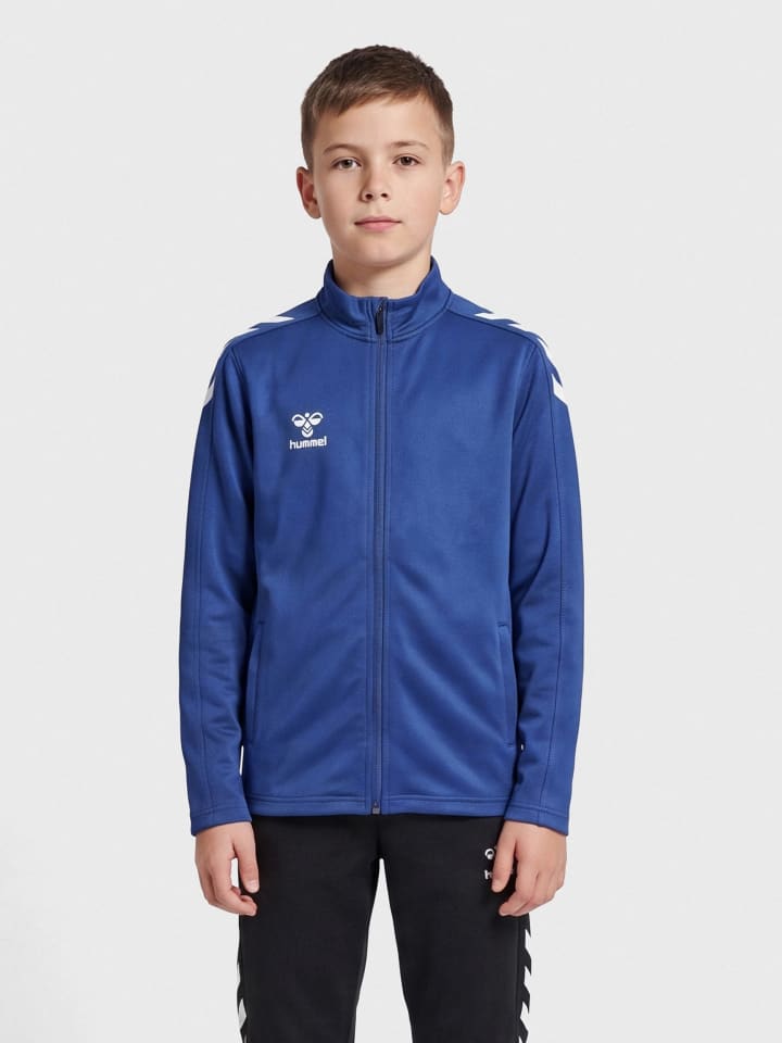 Reißverschluss Jacke Hmlcore Kinder in TRUE BLUE