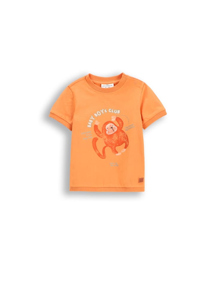 T-Shirt mit kurzem Ärmel in orange