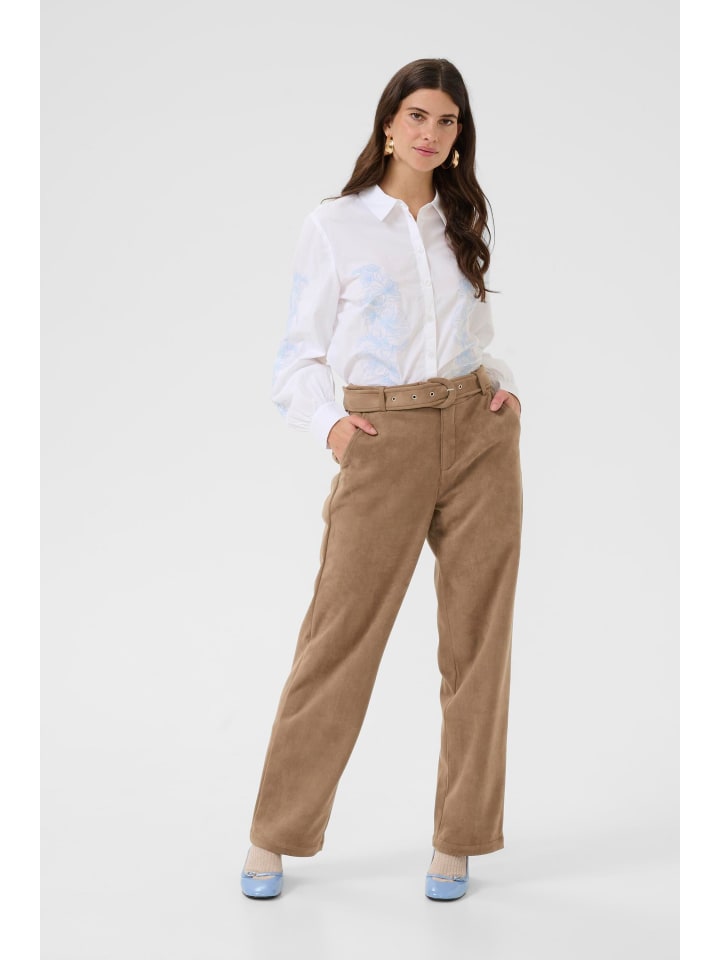 Casual Hose CRCala Regular fit in Cocoa Crème