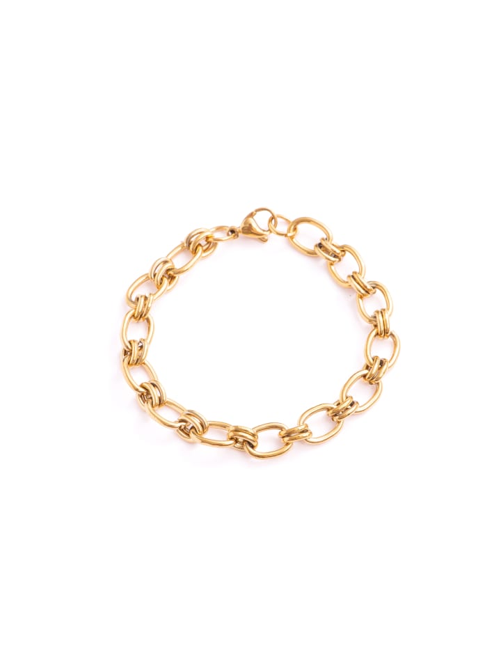 Luxenter bracelet with 18-carat yellow gold finish - Hataj