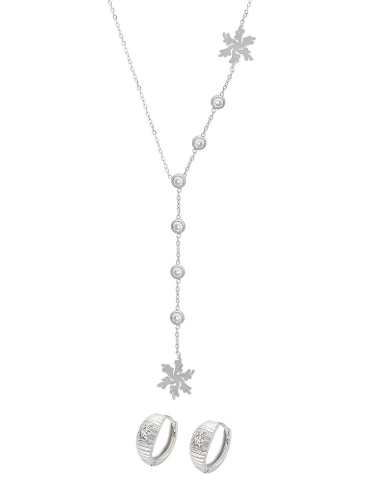 Women Jewelry Set in silver