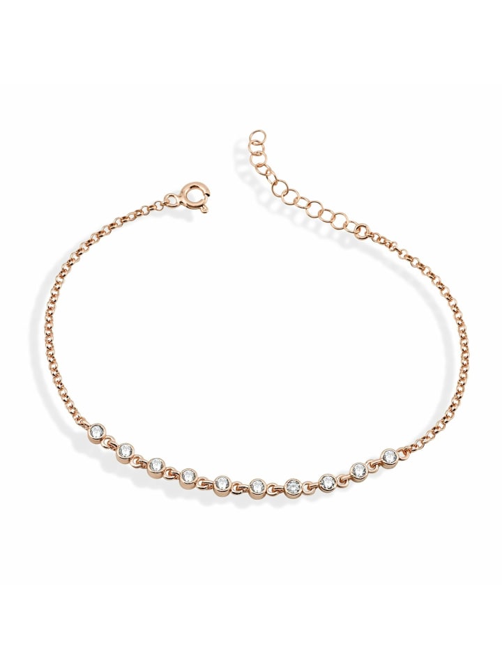 925/- Sterling Silber in Rosé