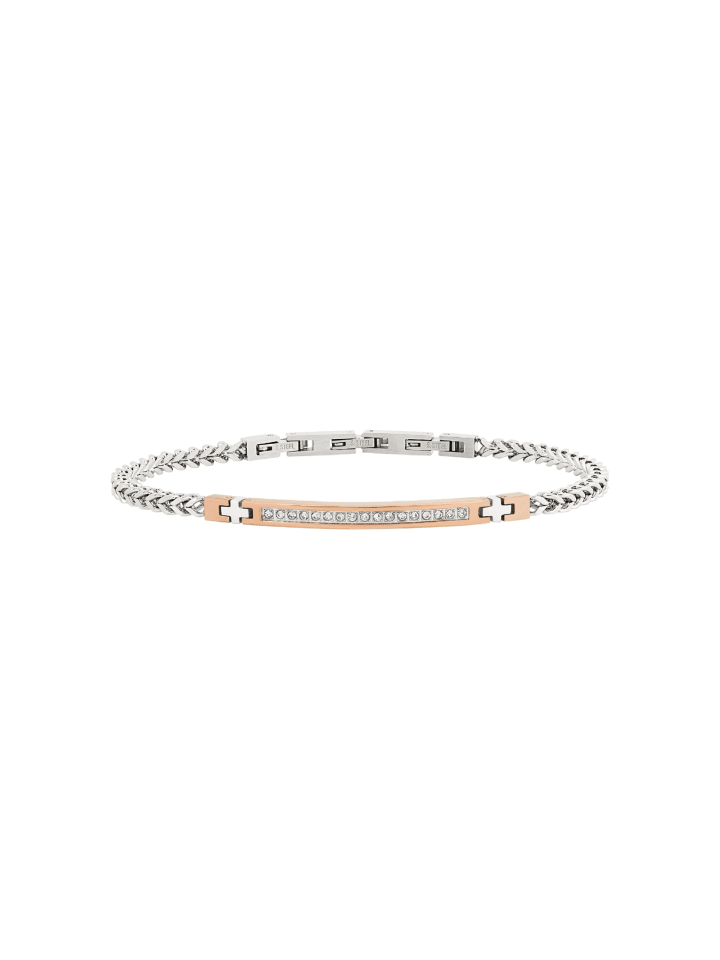 Armband light row silber