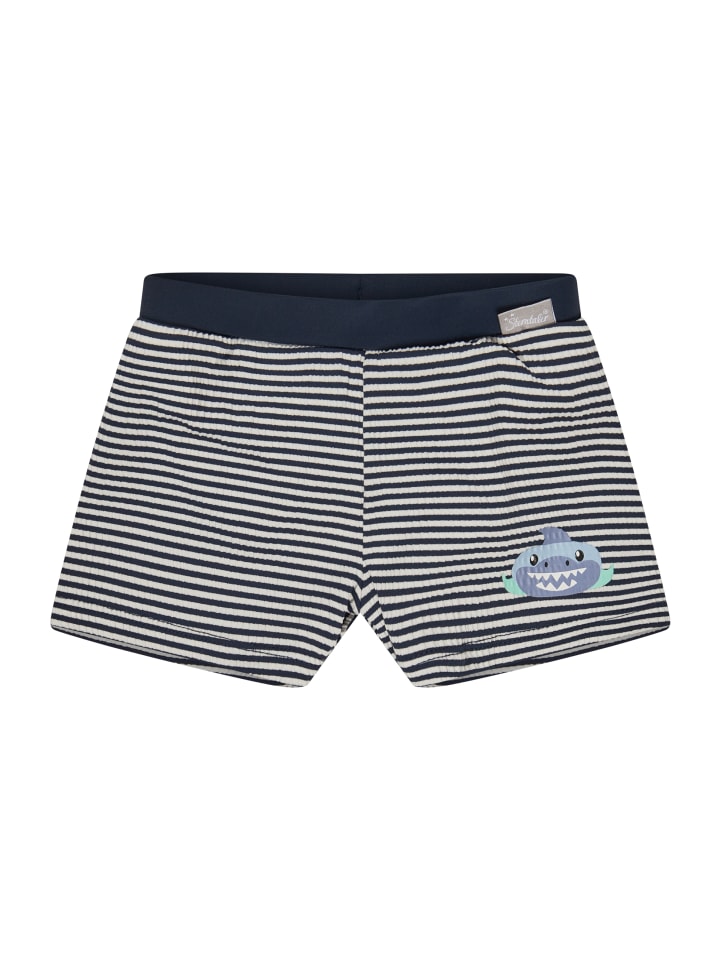 Badeshorts Hai in marineblau