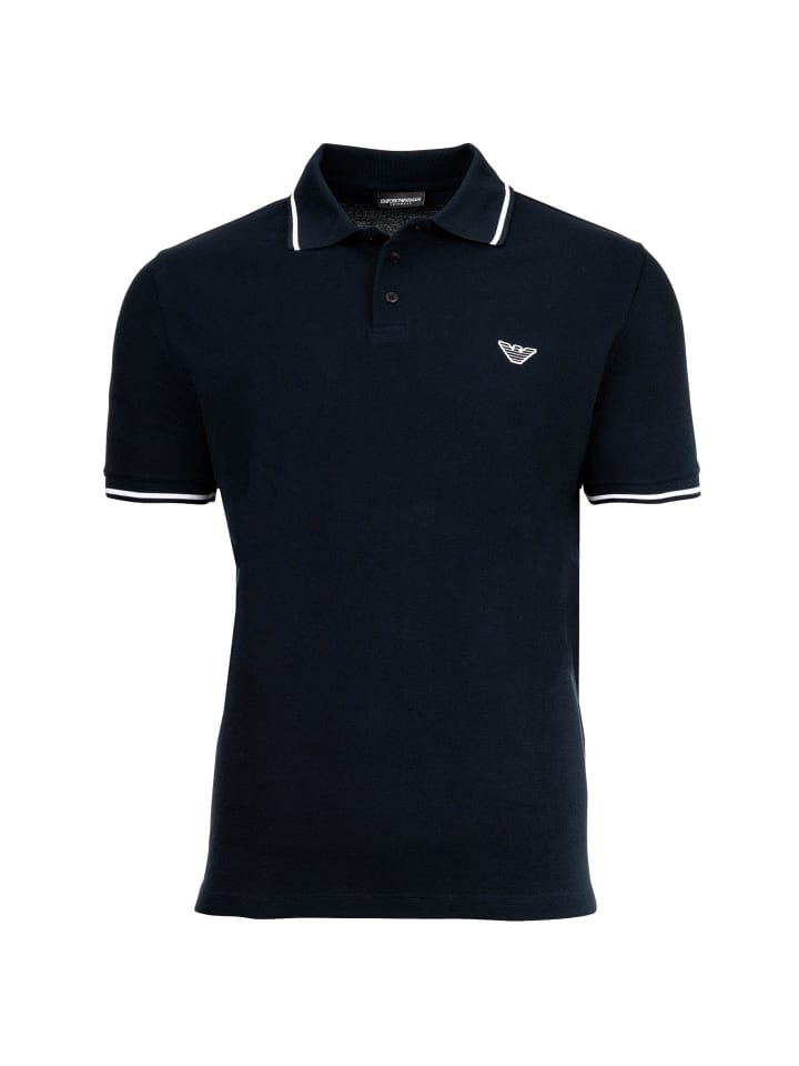 Poloshirt 1er Pack in Blau