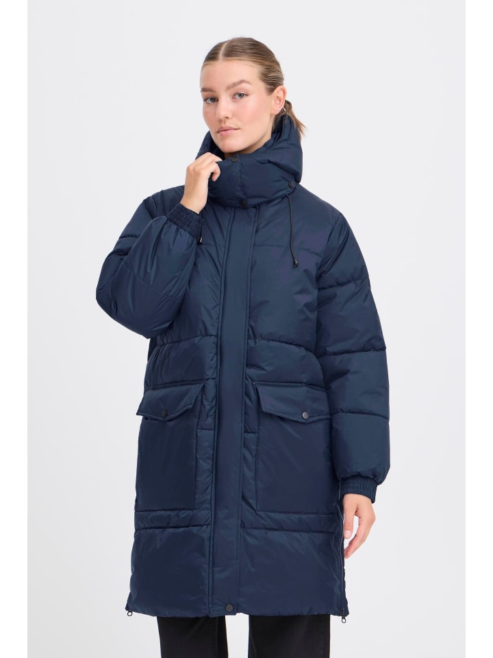 Steppmantel NBAmaro W Puffer Jacket in Blau