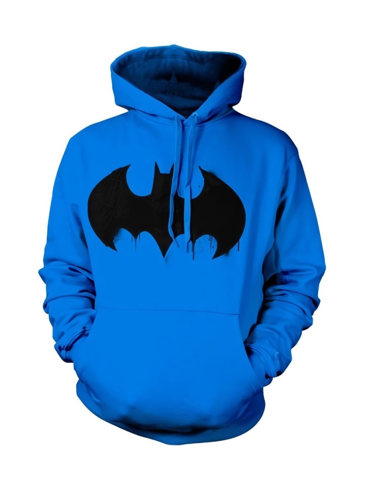 Hoodie in Blau