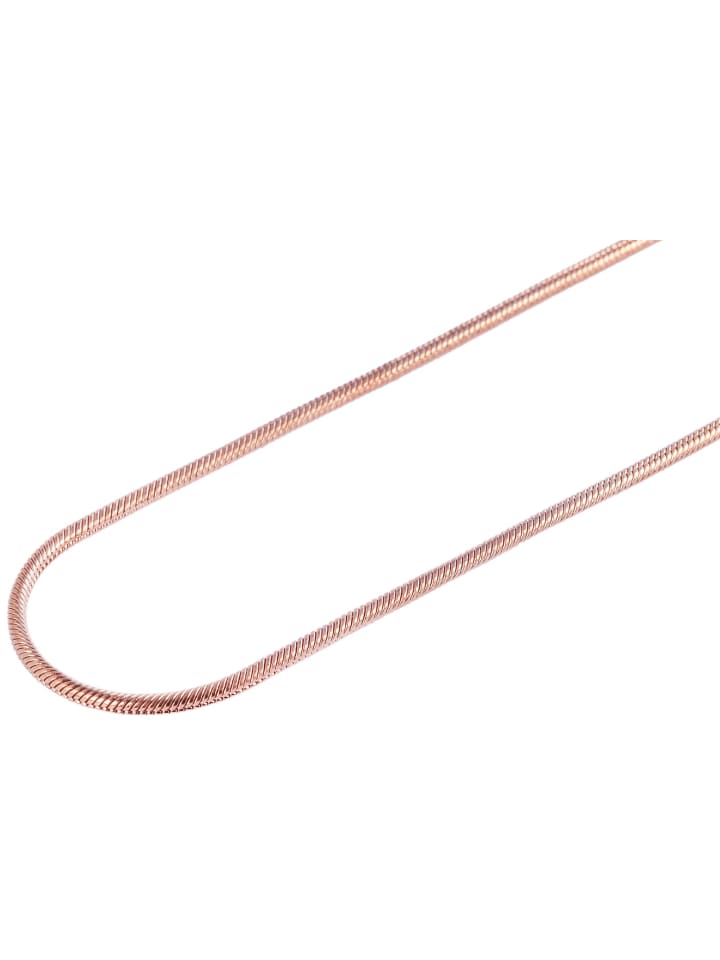 Damen Halskette – Schlangenkette aus Edelstahl in gold