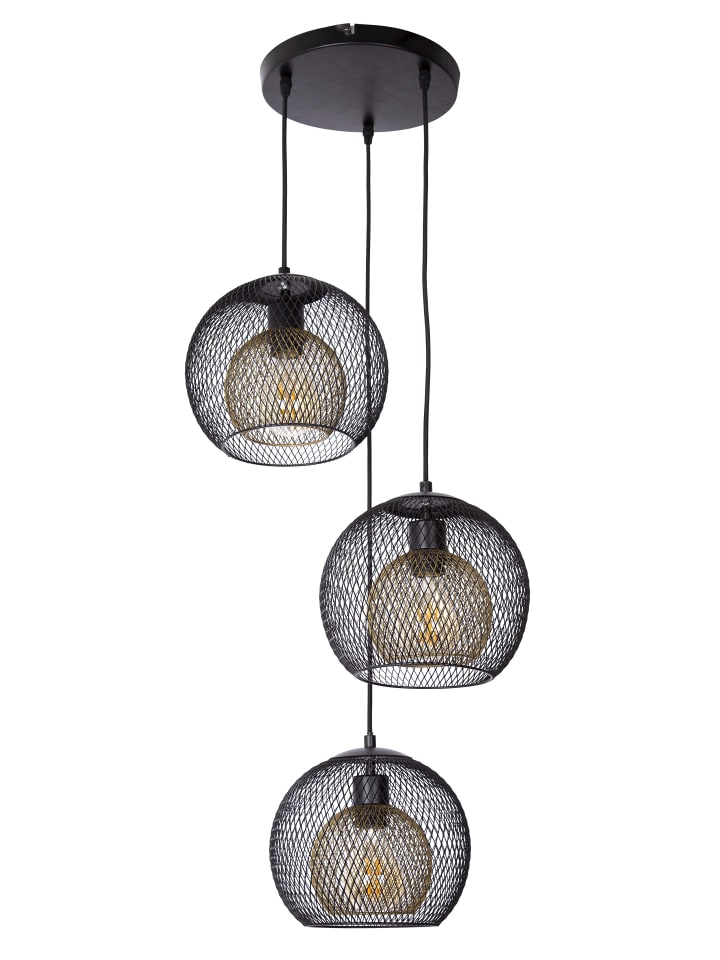 Hängeleuchte "SELINA" in black