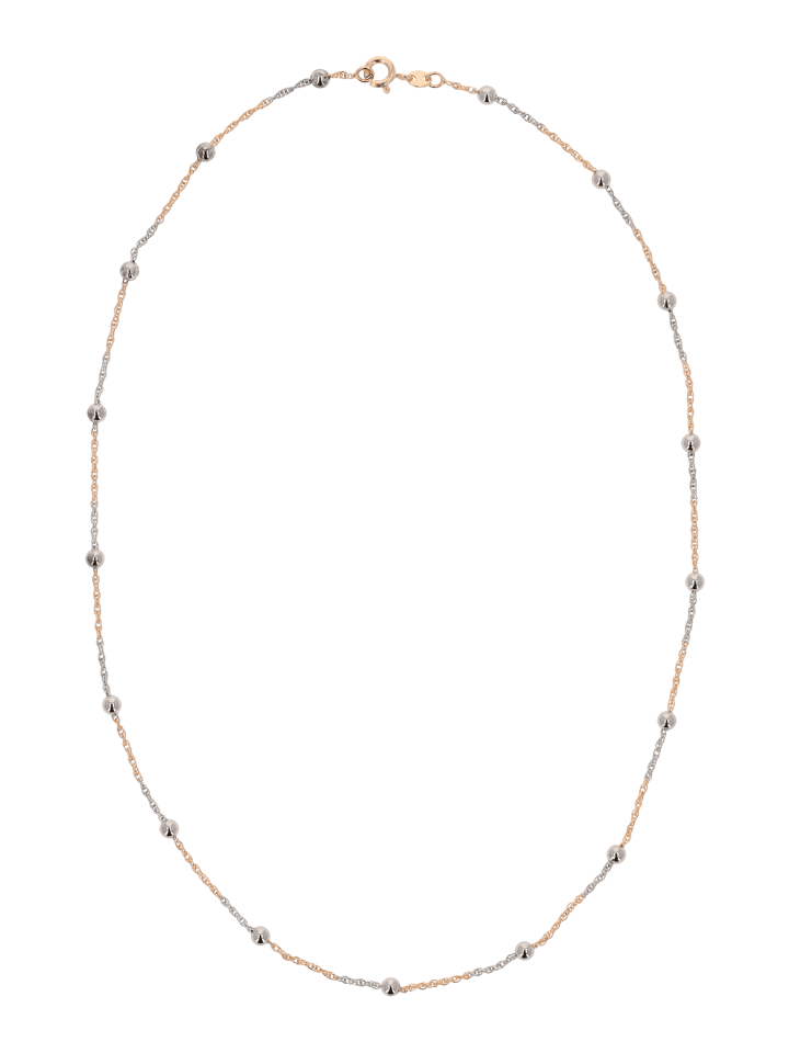 Women Necklace in ROSE_GOLD_SILVER