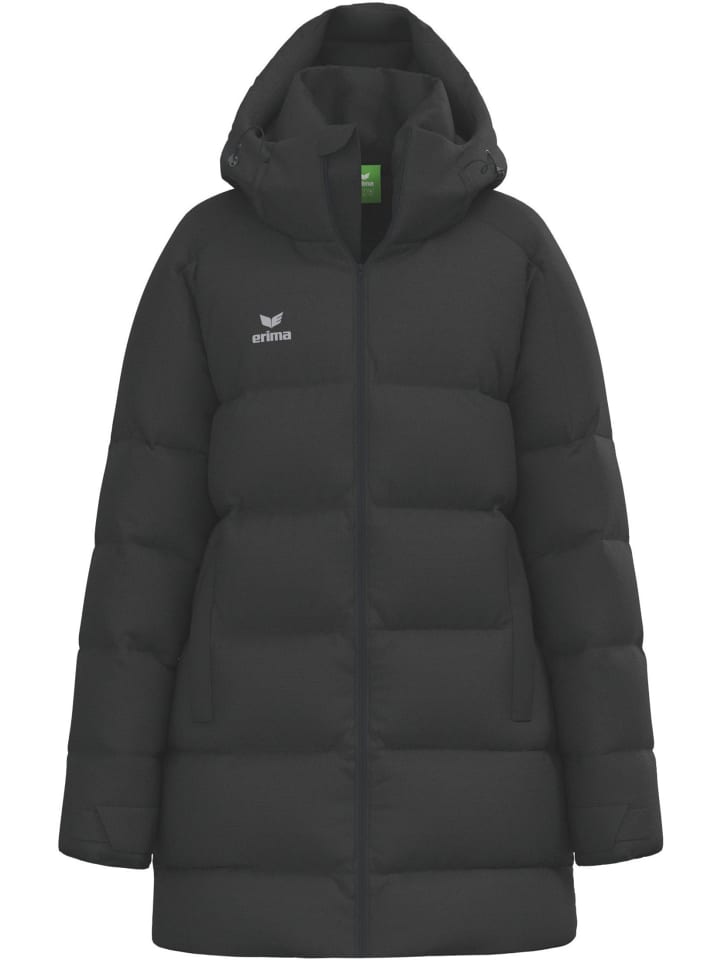 Damen Parka in schwarz